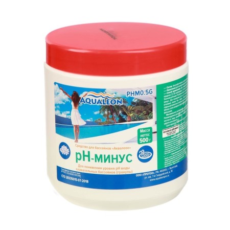 Aqualeon PH-Minus Regulator for the granule pool, 0.5 kg
