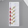 Tool for creativity set of 10 nozzles plastic, metal, rubber 2x12.5x29.5 cm