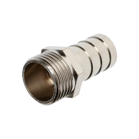 Zein fitting, 1/2 "x 16 mm external thread, nickelled brass, packing 10 pcs.