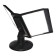 Demosystem of a desktop rotating on 10 panels A4 Calligrata, black