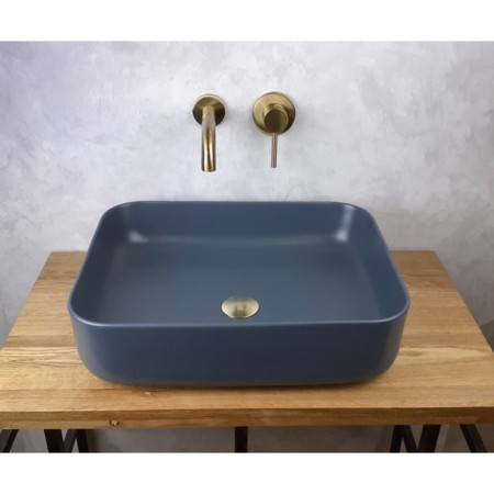 Haling shell Bronze de Luxe Scandi 6127-DGM, 500x390x130 mm, without overflow, earthenware-3