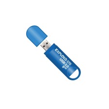 Флешка Exployd 570, 8 Гб, USB2.0, чт до 15 Мб/с, зап до 8 Мб/с, синяя