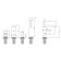 Bath mixer Abber Daheim AF8213B, on board the bath, shower set, black