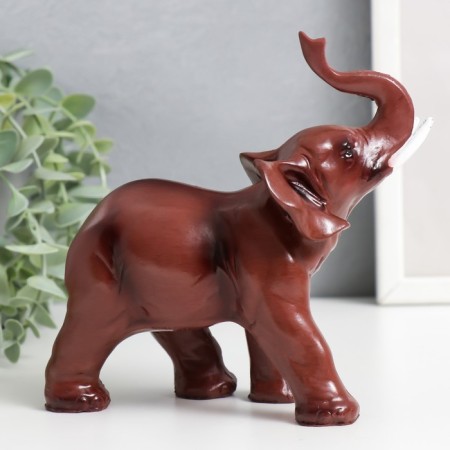 Souvenir "Elephant" under the red tree 13.5x14.5x6 cm-3
