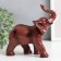 Souvenir "Elephant" under the red tree 13.5x14.5x6 cm
