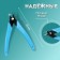 Pigitan nippers, straight blade, 13 cm, blade length - 12 mm, color mix