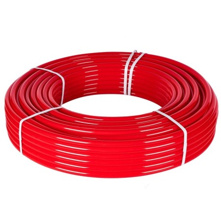 Pipe made of steamed polyethylene rommer, pex-a, d = 20x2 mm, oxygen layer, bay 100 m