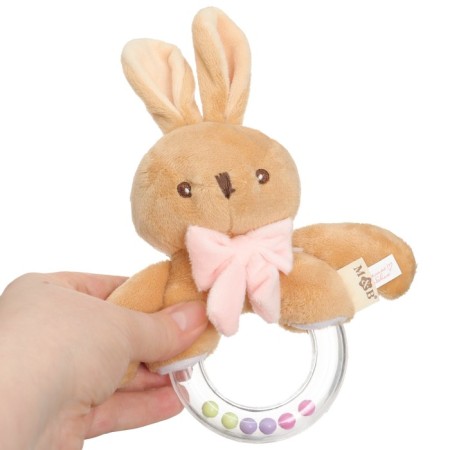 Soft rattle "Bunny", Mum & Baby-3