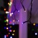 Garland "fringe" 3 × 0.6 m, IP44, UMS, dark thread, 160 smd-led, glow of multi, 220 V