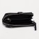 Male purse with lightning, for bills, for cards, for coins, black color