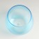 Fliker candlestick 10.5x11.5 cm, 760 ml of blue