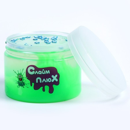 Two -layer slime "Sea" with charming, turquoise, 350 g-8