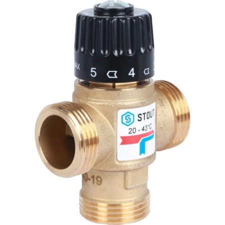 Mixing valve Stout SVM-0120-164325, 1 "-2