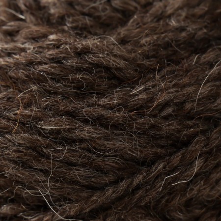 Yarn "Selena" 100% wool 160m/100g (1059 dark coffee)-2