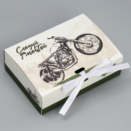 Gift Folding Bilateral Folder, Packaging, “Follow the Dream”, 16.5 x 12.5 x 5 cm-2