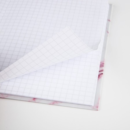 Notepad A6 in a solid cover, 40 sheets "Marble"-2