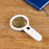 Lupa 3x, d = 7.5 cm, with backlight, 3 aaa, white