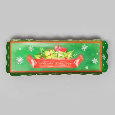 Confectionery packaging for the Roulet "Happy New Year", 22.5 x 7.8 x 7.8 cm-4