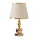 Table lamp "Formula" 1x40W E27 gold 22x22x36cm