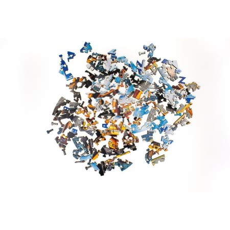 Wooden figured puzzle EWA "BELAZ", 28 × 28 cm-2