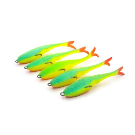 Foamen fish yaman devious minnow on a double, 135 mm, color 26 UV, 5 pcs.-2