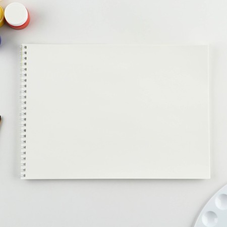 Album for drawing A4 32 sheets on the spring “September 1: machine” cover 200 g/m2, paper 100 g/m2-1