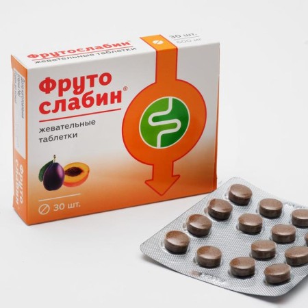 Frutoslabin, 30 chewing tablets