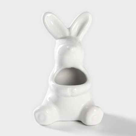 Tenthoper of the denture “Bunny”, 5.5 × 5 × 9 cm, white color-2