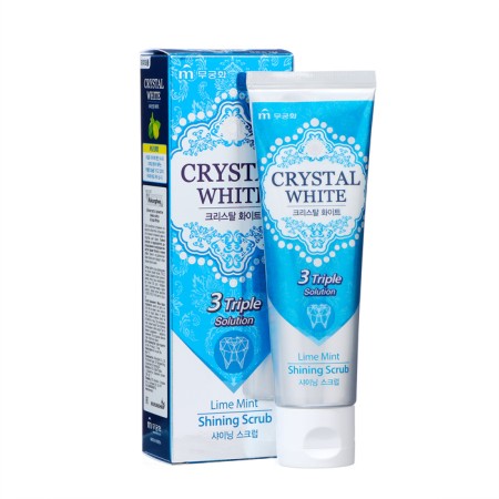 Toothpaste, crystal whiteness (mint lime) 110g