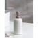 Savanna liquid soap dispenser, 310 ml, white color