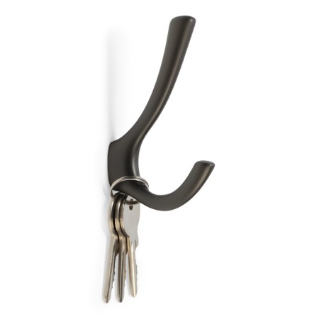 Furniture hook CAPPIO TKD029, two -rod, graphite color-2