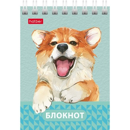 Notepad A7, 40 sheets on the crest "Eyes, ears, nose", covered cardboard cover, OFSET BOLOK 65g/m2-5