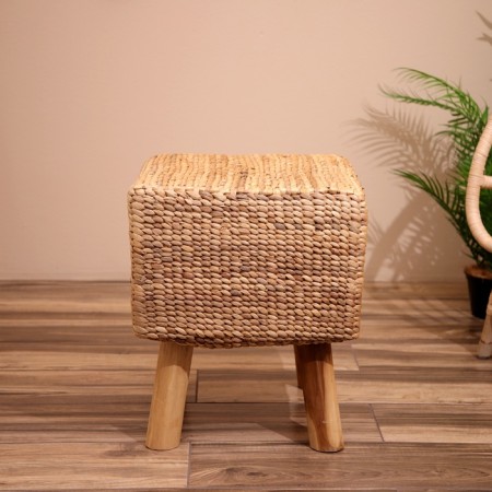 Wicker stool 40x40x50 cm-1