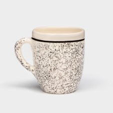 Ceramic Persia mug, 350 ml, gray, 1 variety, Iran