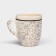 Ceramic Persia mug, 350 ml, gray, 1 variety, Iran
