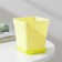 Flower pot with a pallet, 250 ml, color mix