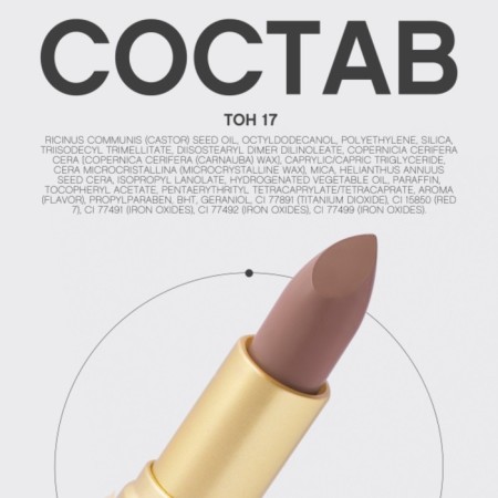 Vivienne Sabo Nude Createur lipstick, tone 17 cold nude-13