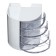 Organizer stand for the office of the plasticIKICAL ERICHKRAUSE VENEZIA, Classic, White