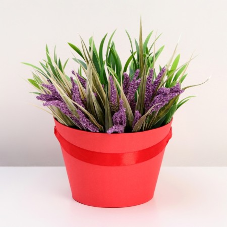 Carrying cone to flowers, red 11.5 x 17 x 12 cm