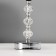 Raimo table lamp E14 40W chrome 18x18x33.5 cm