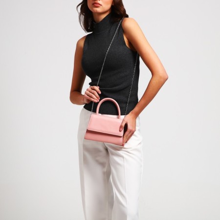 Bag-clate on the magnet, the color is pink-6
