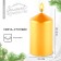 Candle-canbic 5.5 x 10.5 cm x 5.5, golden