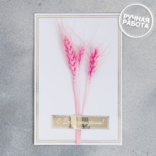 Congratulatory card 