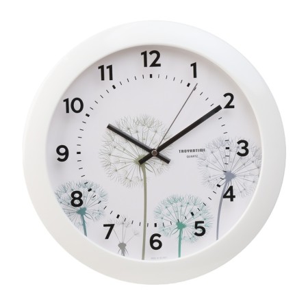 Watch wall, interior "dandelion", d-29 cm, silent, white