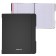 Notebook A5+, 48 sheets in the Erichkrause "Folderbook", a replaceable plastic cover, an offset unit, black