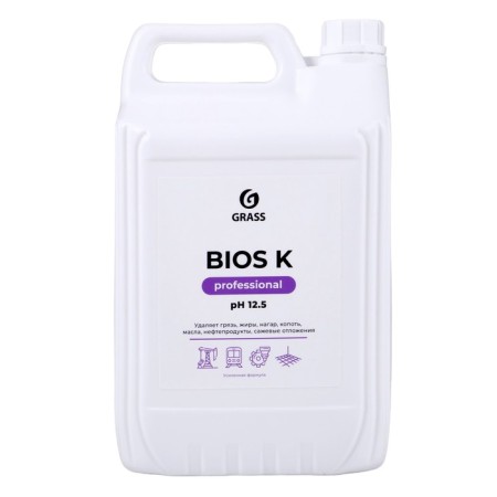 Highly concentrated alkaline agent BIOS K, 5.6 kg