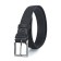Children's belt, genuine leather, 1 size 85x3x30 cm, black