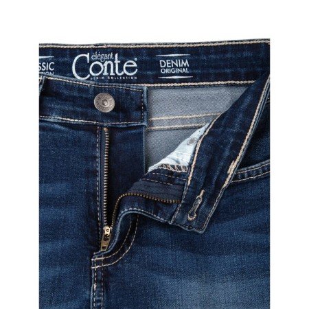 Women's jeans modeling Conte Elegant Skinny, size M, Blue color-5
