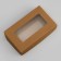 Container for removal, with a window, craft, 20 x 12 x 4 cm
