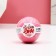Love bathtub bomb, 130 gr, raspberry sorbet, pure happiness